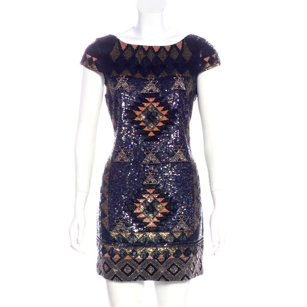 ALLSAINTS 💜 Sequin Embellishments Dress